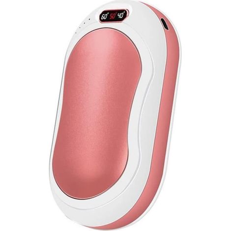 Chauffe-mains rechargeable USB 10000mAh Chauffe-mains portable électrique réutilisable comme banque d'alimentation (1/5)