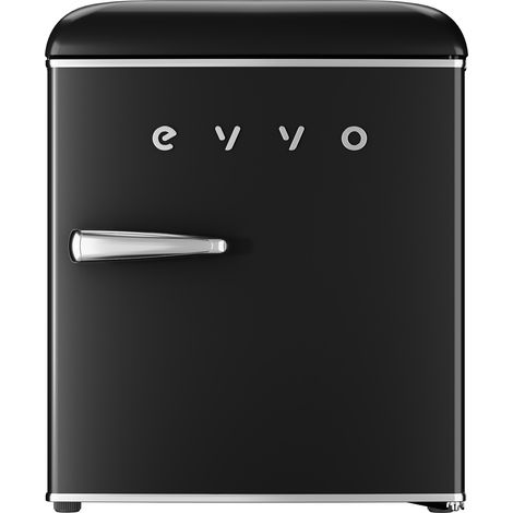 EVVO Frigorífico Mini F20 Retro Negro (1/5)