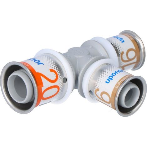 Raccord uponor s-press plus reducción indicador de presión código QR