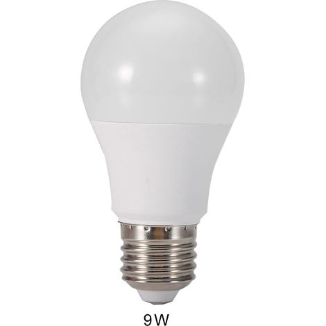 Ampoule LED AC85-265V 9W E27 avec détecteur radar pour couloir, entrepôt et garage