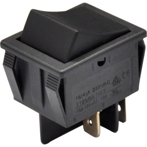 Pack 5 Interruptor DPST ON/OFF 16(4)A-16A GSC 001105506 (1/2)