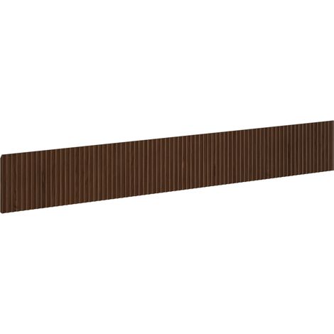 Mexen Rivel panneau avant rainuré pour meuble de salle de bains 140 x 20 cm, noyer - 91A20-1400-235-1-86 (1/2)