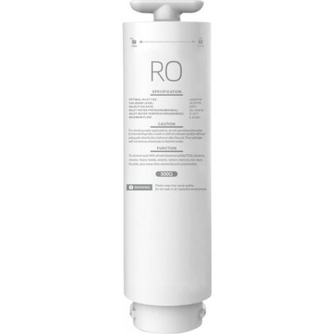 Membrana RO 800 GPD Cartucho de fácil y rápida sustitución Recambio filtro para osmosis inversa compacto de producción directa