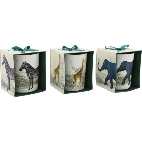 Bougie en pot Safari 8 x 10 cm (Lot de 3) (1/3)