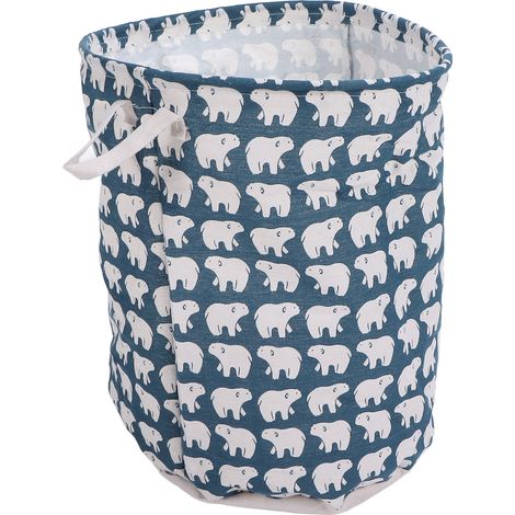 Panier à linge pliable en tissu pour ranger le linge sale, organisateur pour salon de massage et maison (1/5)