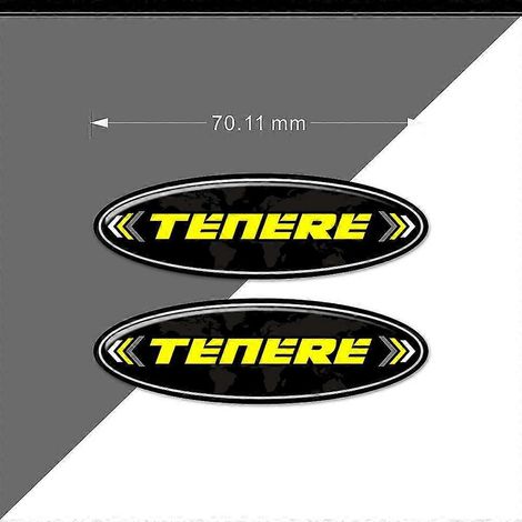 Autocollants Tenere Super Tank Pad Protector, protection de réservoir, emblème, logo, carénage, garde-boue pour Yamaha 700 1200 Xt Z Xt1200z--9 (1/5)