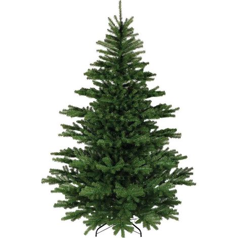 Albero di Natale 150 cm Frosty, 945 Rami, Apertura Rami Singoli, 150h cm Verde
