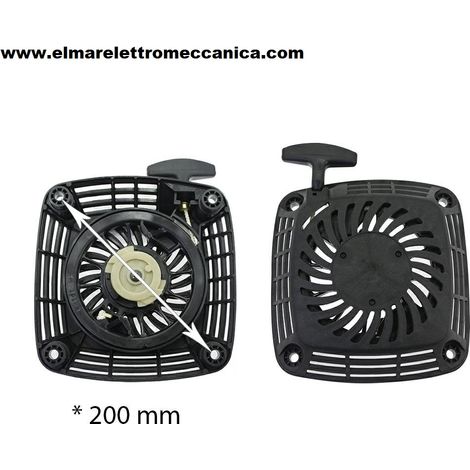 KAWASAKI MITSUBISHI Avviatore motore da rasaerba FJ180V, interasse fori 200 mm 340167