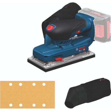 BOSCH PRO 18V SYSTEM PONCEUSE VIBRANTE SANS-FIL GSS18V-18 (AVEC SAC À POUSSIÈRES, FEUILLE ABRASIVE) 06019R7000 (1/5)