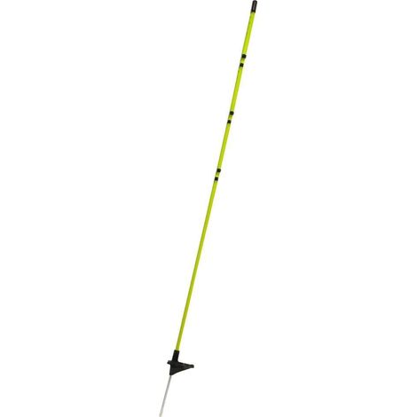 Fibreglass Electric Fencing Posts x50 (4Ft Yellow Step In Poly Fence Stakes)