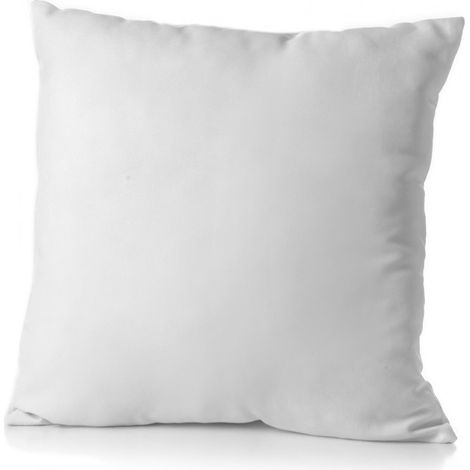 Oreiller confort Percale/Microfibre 60X60 cm- Blanc (1/3)