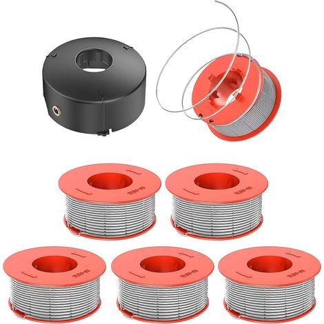 Compatible avec Bosch ART 23, 26 Easytrim et ART 23, 26, 30 Combitrim F016800175, bobine de fil de coupe-bordures. (1/5)