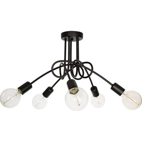 LÁMPARA DE TECHO COLGANTE, LÁMPARA DE ARENA, PLAFÓN, LED (1/5)