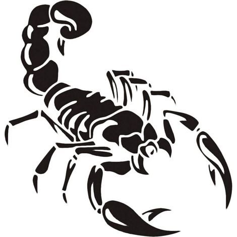 Car Stickers,Vinyl Stickers for Cars,Car Decals,3D Scorpion Pattern,Cool Car Decal,Paste,Decoration,Ornament (1/4)