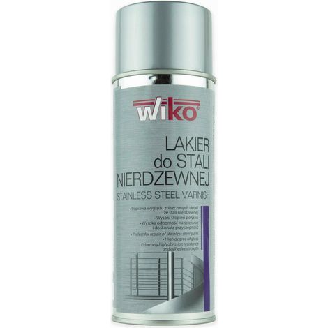 Vernis coloré pour acier inoxydable Wiko 400 ml