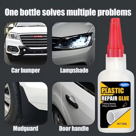 KineShineX ist ein Kunststoffklebstoff für die Automobilindustrie, der zur Reparatur und Verklebung von Stoßfängerdichtungen und Außenschalen aus Kunststoff dient. (1/5)