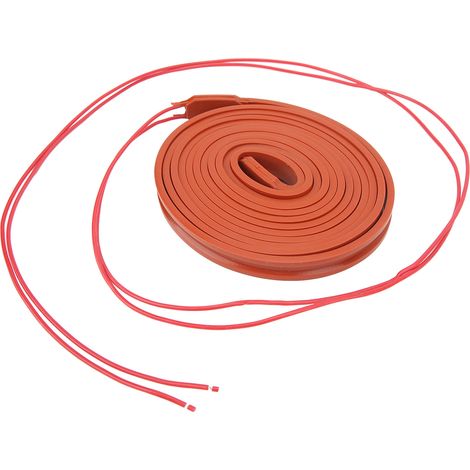 Ruban chauffant en silicone étanche, flexible et à contrôle automatique, 120 W, pour compresseur d'air DC12V (1/5)