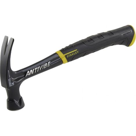 Marteau Arrache-Clous Forgé Droit Anti-Vibration 450G - Tête Compacte - Zone De Frappe Plus Large - Grip Anti-Dérapant (1/5)