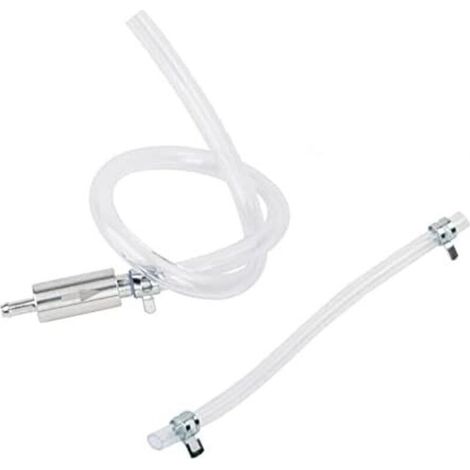 Purge de Frein Hydraulique Kit Et d'Embrayage pour Moto Aluminium et Caoutchouc Purgeur Voiture Tuyau Vanne Tube à Une Seule Voie - (1/5)