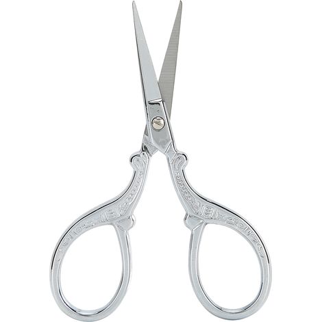 Ciseaux rétro vintage pour broderie, point de croix, accessoires de couture et loisirs créatifs (argenté) (1/5)