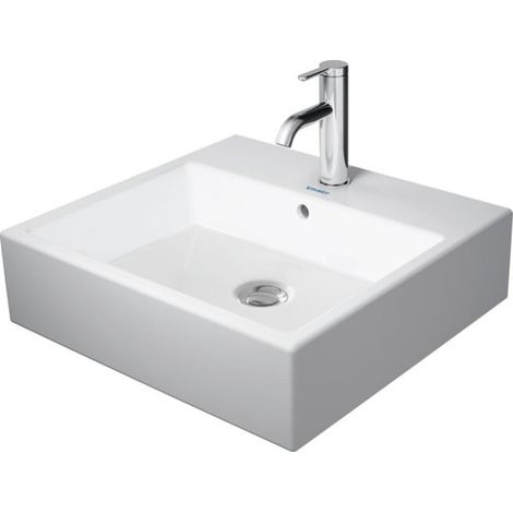 Lavabo VERO AIR avec cuve HLB 500x470mm 1 HL blanc WG (1/5)
