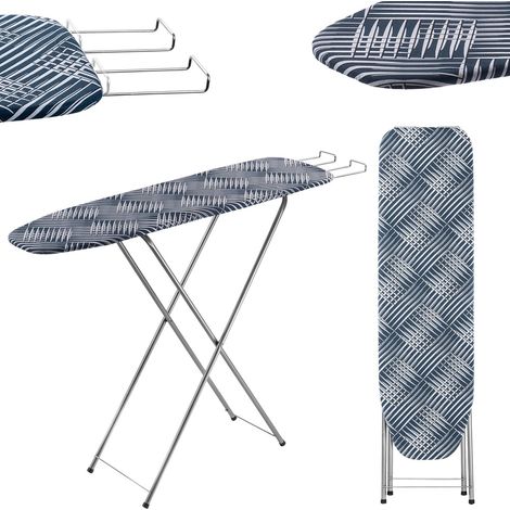 Table à repasser avec compartiment, 104 x 30 cm, table à repasser vapeur avec tiroir, avec table à repasser, station de repassage vapeur compacte avec sous-tapis en mousse (Eklpise) (1/5)