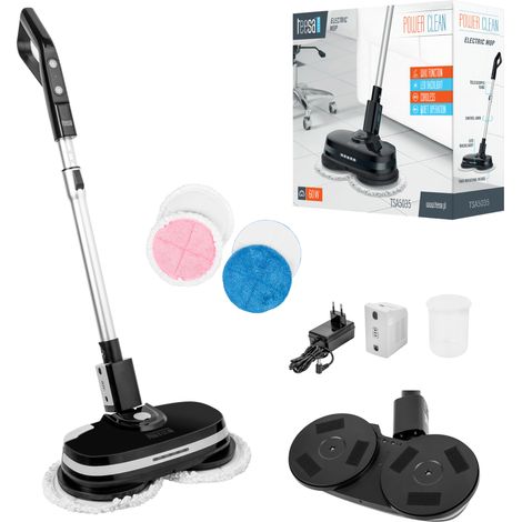 Mocio Elettrico Teesa Power Clean con serbatoio da 300 ml (1/5)