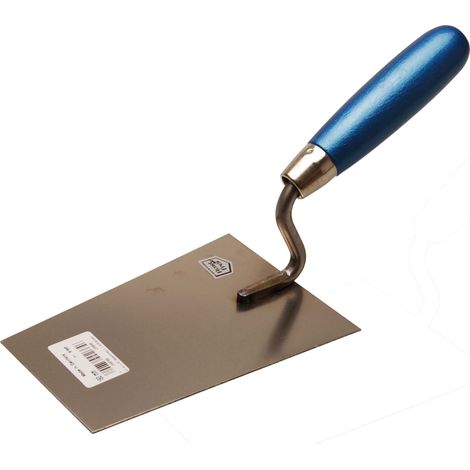 TRUELLE TYROLIENNE POUR MAÇONNERIE  AVEC COL EN S  INOXYDABLE  160MM BGS DIY 81665