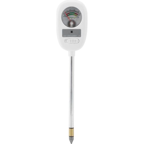 Soil Meter 4 in 1 High Accuracy PH Light Fertility Humidity Soil Tester for Garden Lawn Farm Greenhouse