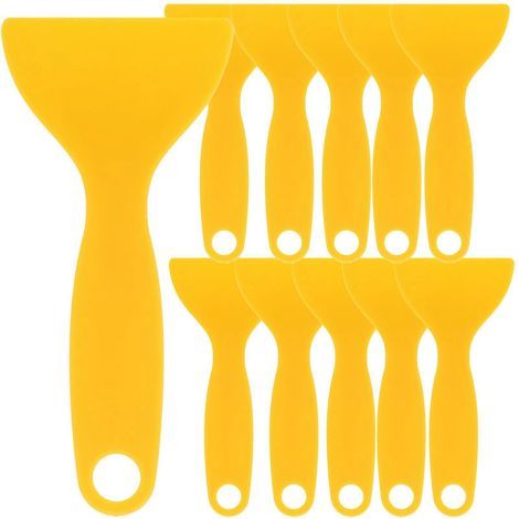 25-teiliges Set zum Wechseln von Autofolien, inklusive Spaltabstreifer, Folienversiegelungswerkzeug und praktischem Autozubehör. Ideal für Zuhause und die Werkstatt (Gelb) – 12,3 x 5,7 cm (1/3)