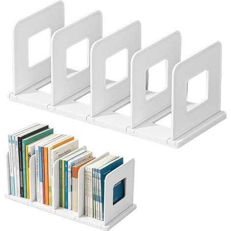 Porte Revue Bureau Amovible Porte Magazine Robuste Blanc Rangement Livre (1/5)