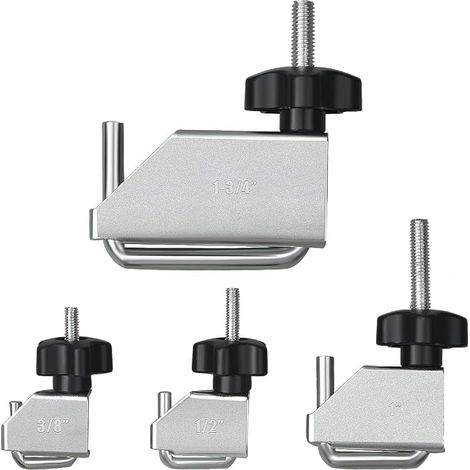 4 pièces ensemble de colliers de serrage de conduite de fluide radiateur tuyau de carburant pince outil pièce accessoire (1/5)