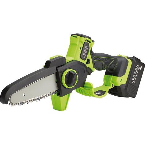 Draper Pruning Saw 18v Chainsaw Cordless Brushless 4ah Battery & Charger 31872