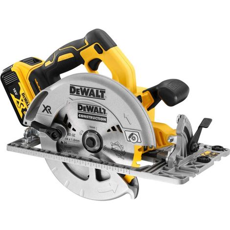 Sierra Circular DEWALT XR 5Ah 184 mm + 2 Baterías + Maletín Tstak - DCS572P2-QW