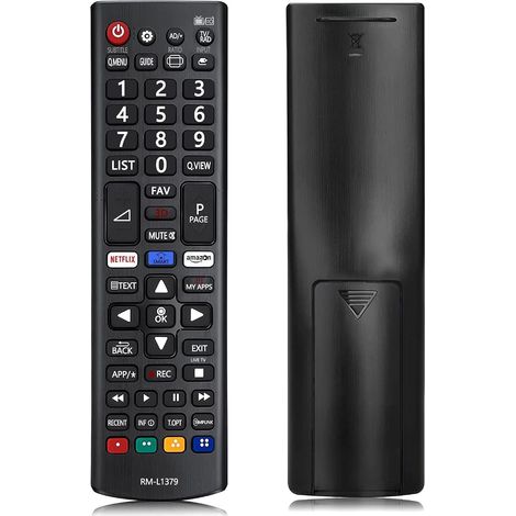 Telecommande Universelle,Remplacement Telecommande pour LG RM L1379 TV Ultra HD avec Boutons Amazon Netflix Smart TV Telecommande Aucun Réglage Requi (1/5)