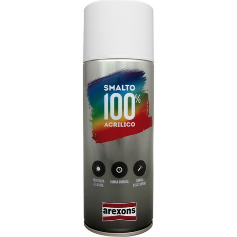 SMALTO ACRILICO 400 ML SPRAY NERO LUCIDO