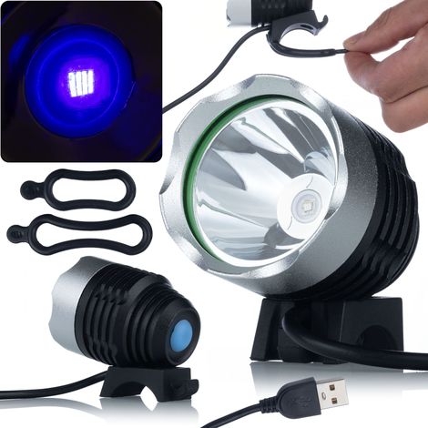 Luce UV per Indurimento Soldermask Rosfix – Alimentazione USB 5V  3 Modalità, 2 LED UV, Cavo 1m  Utensile per Montaggio Circuiti Stampati (1/5)