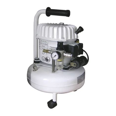Compresseur à piston insonorisé 340 W 9 litres 230 Vca (1/2)