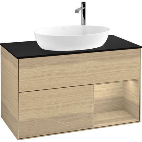 Villeroy & Boch G902PCPC Meuble sous lavabo Finion G90 (1/2)
