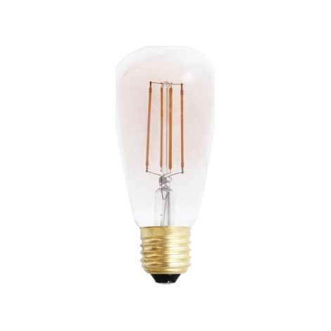 Opjet 011818 Ampoule E27 4W LED - rétro Edison Vintage Ø6.4cm - filament vertical (1/2)