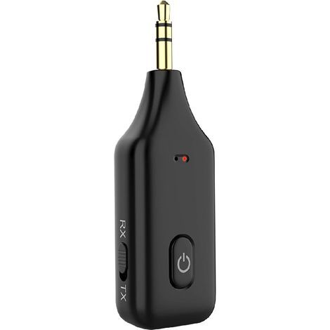 Adaptateur Bluetooth 3,5mm – Émetteur/Récepteur Bluetooth 5.1 – Appels mains libres – Portée 10m – Compatible PC, TV, audio, autoradio (1/5)