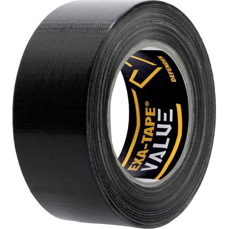 DEFENDER by Adam Hall EXA-TAPE-VALUE B 50 DTEXAVB50 Klebeband  Schwarz (glänzend) (L x B) 50 m x 50
