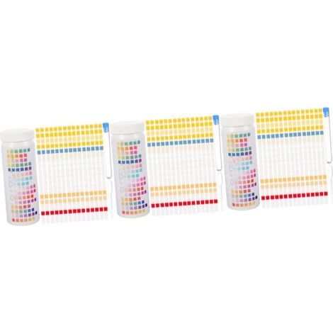 150 Stück Wasserqualitäts-Teststreifenpapier für Trinkwasser, Schwimmbadwasser-Testset (1/4)