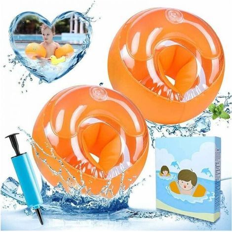 (S) Children's Swimming Armband, Inflatable Swimming Armband, Ring Armband, Armband Float, Baby Swimming Armbands, Children's Buoy, Beginner's Buoy