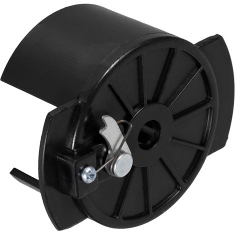 Cœur de manivelle pour parasols en plastique résistant aux UV - Pièce de rechange pour parasol de jardin, balcon et plage - Avec manivelle - Montage facile pour parasols de terrasse (1/5)