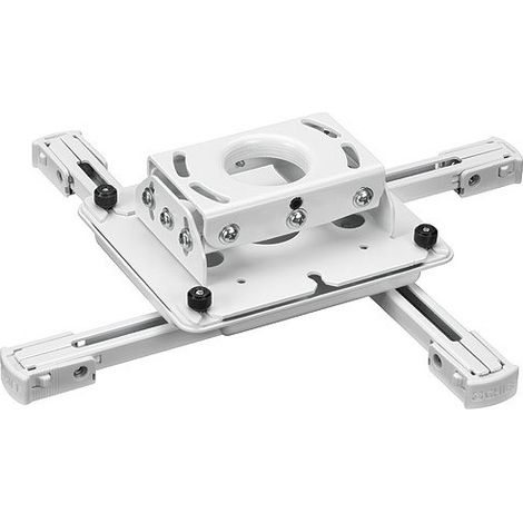 Interfaccia Universale per Videoproiettore con Supporto a Soffitto Bianco, Capacit� 22,7 Kg, Microregolazioni, Compatibile con Proiettori ITB e VPR (1/2)