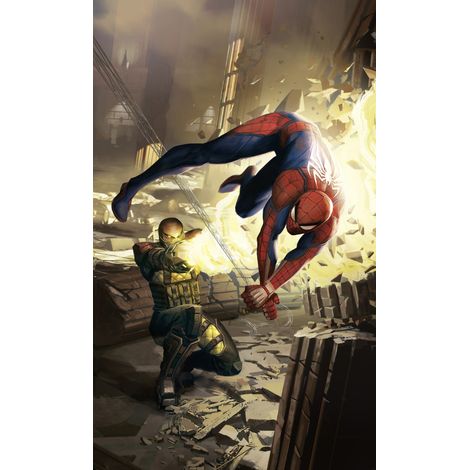 Papier peint panoramique - Marvel Spider-Man Dodge - Taille: 150 x 250 cm (1/5)