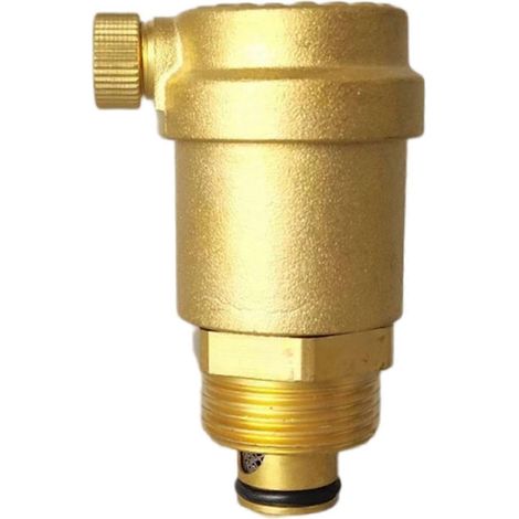 Soupapes de décharge de pression d'air DN15 en laiton, soupapes d'échappement automatiques, soupapes de sécurité de remplacement, faciles à installer (1/5)