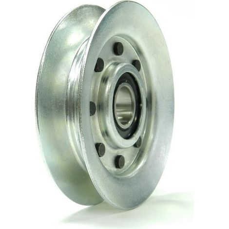 Poulie guide courroie pour tondeuse autoportée – Compatible modèles Stiga et Castelgarden – Diamètre 89mm, hauteur 20mm
