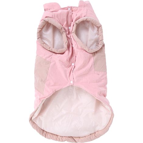 Manteau Chaud Pour Chien - Laine Coton Épais - Manches Amples - Fermoir Facile - Tailles Multiples (1/5)
